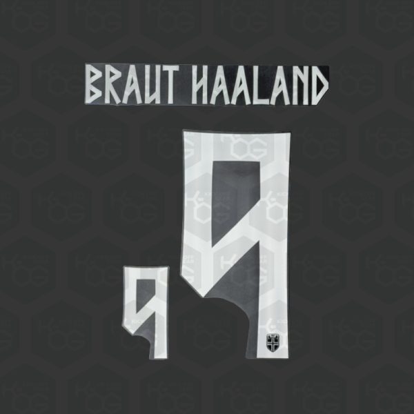 BRAUT HAALAND 9 - Official Norway 2026 Away Printing