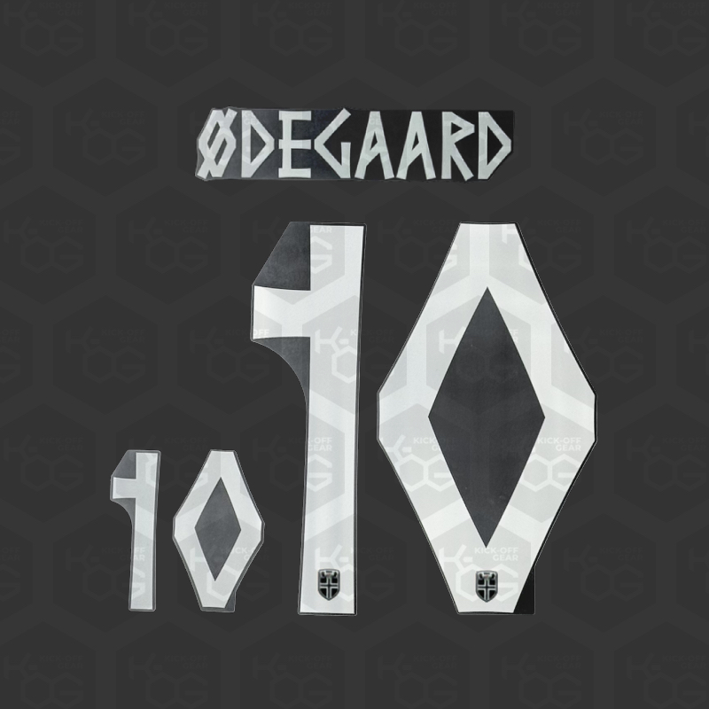 ODEGAARD 10 - Official Norway 2026 Away Printing