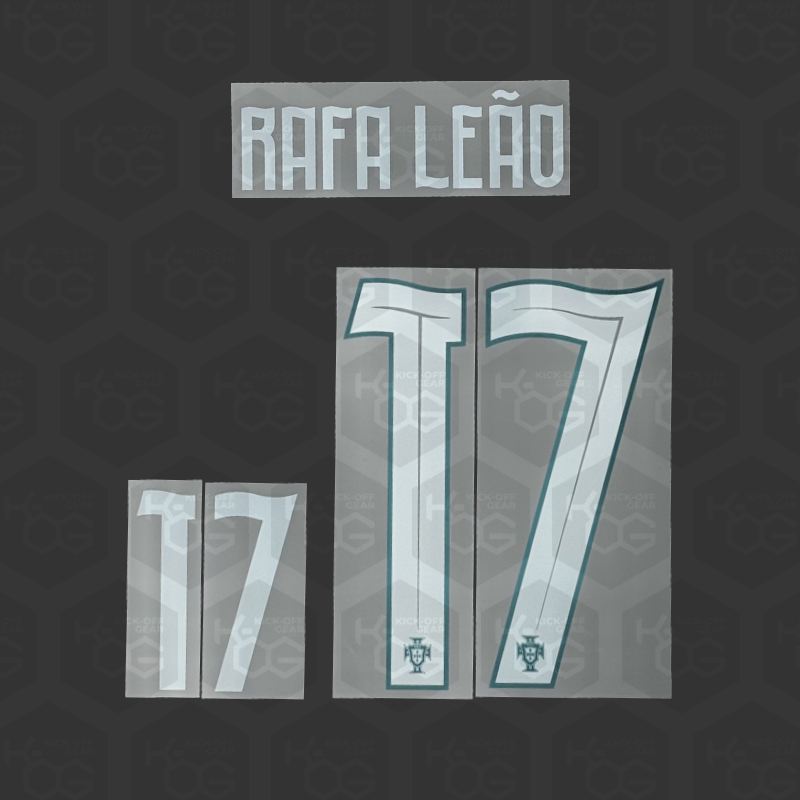 RAFA LEAO 17 - Official Portugal 2026 Home Printing