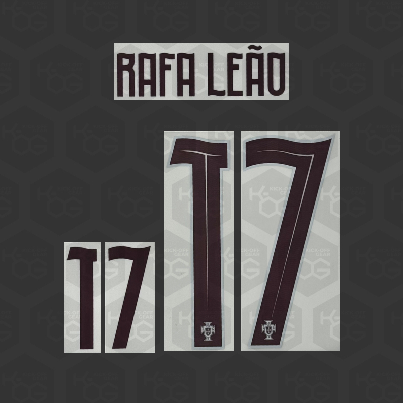 RAFA LEAO 17 - Official Portugal 2026 Away Printing