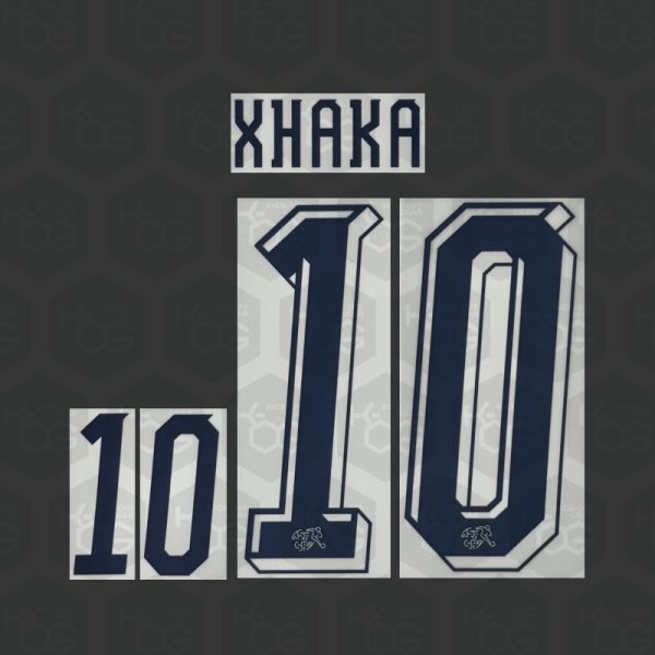 XHAKA 10 - Official Switzerland 2026 Away Printing