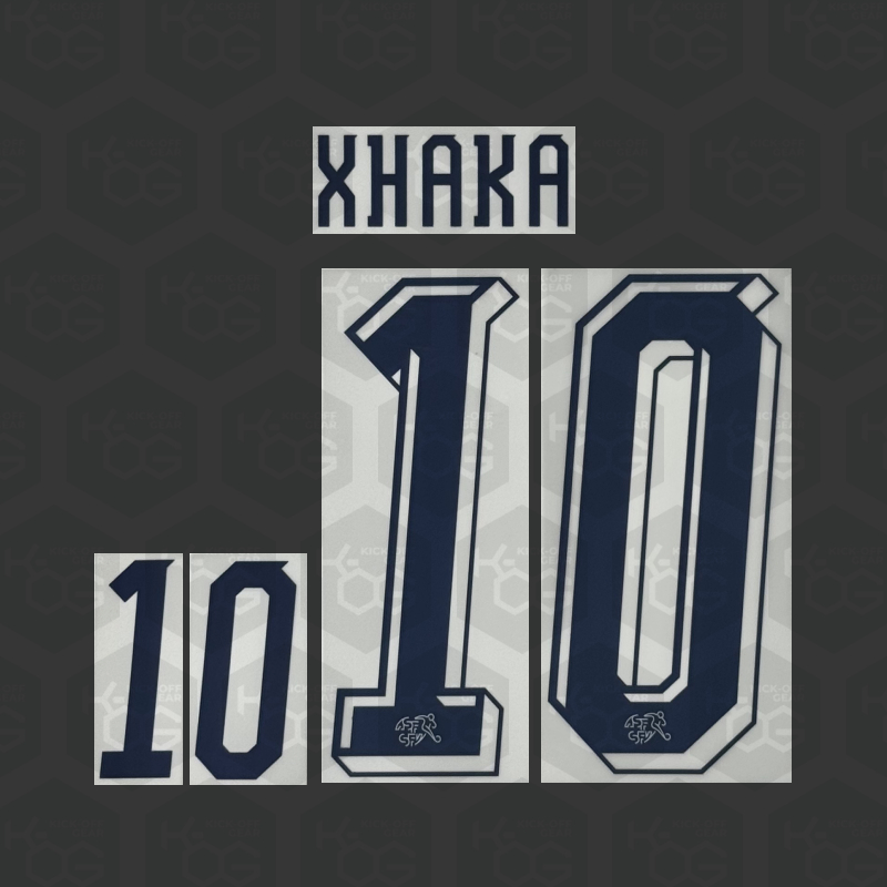 XHAKA 10 - Official Switzerland 2026 Away Printing