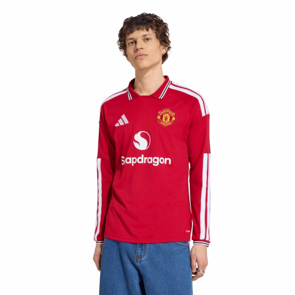Manchester United 2026/2027 Home Long Sleeve Shirt