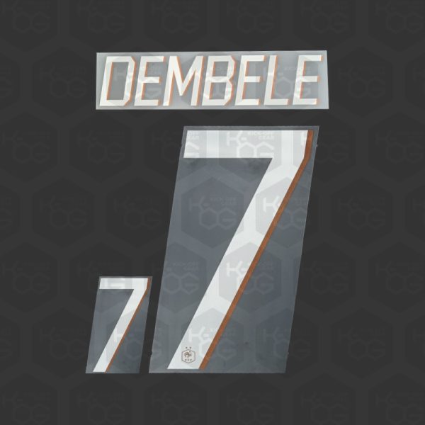 DEMBELE 7 - Official France 2026 Home Printing DEMBELE 7 - Official France 2026 Home Printing