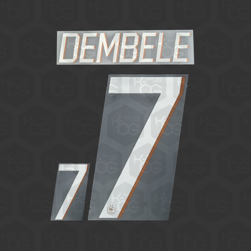 DEMBELE 7 - Official France 2026 Home Printing