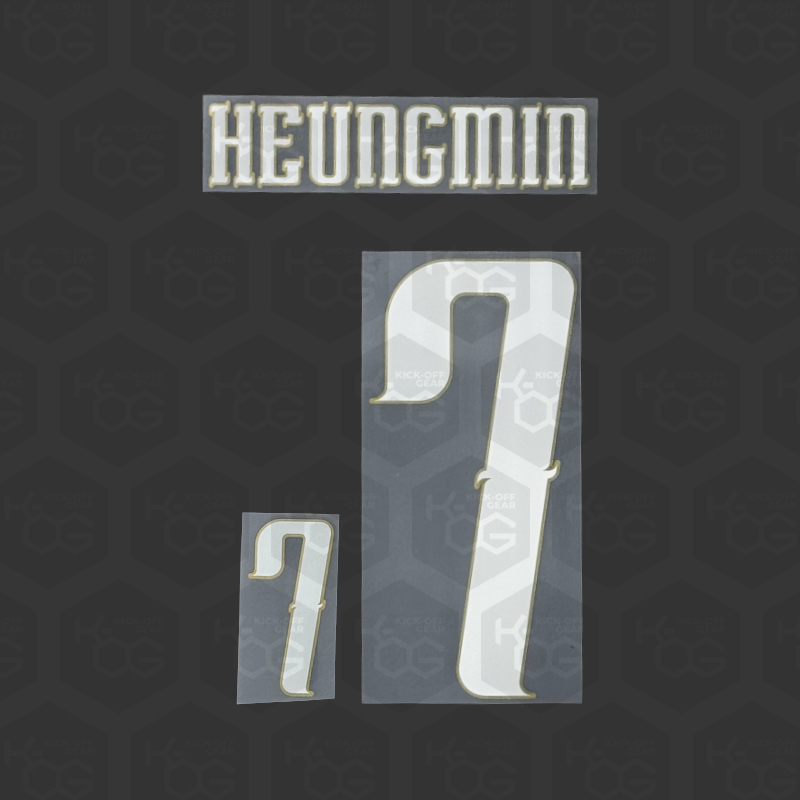 HEUNGMIN 7 – Official South Korea 2026 Away Printing