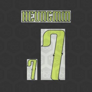 HEUNGMIN 7 - Official South Korea 2026 Away Printing