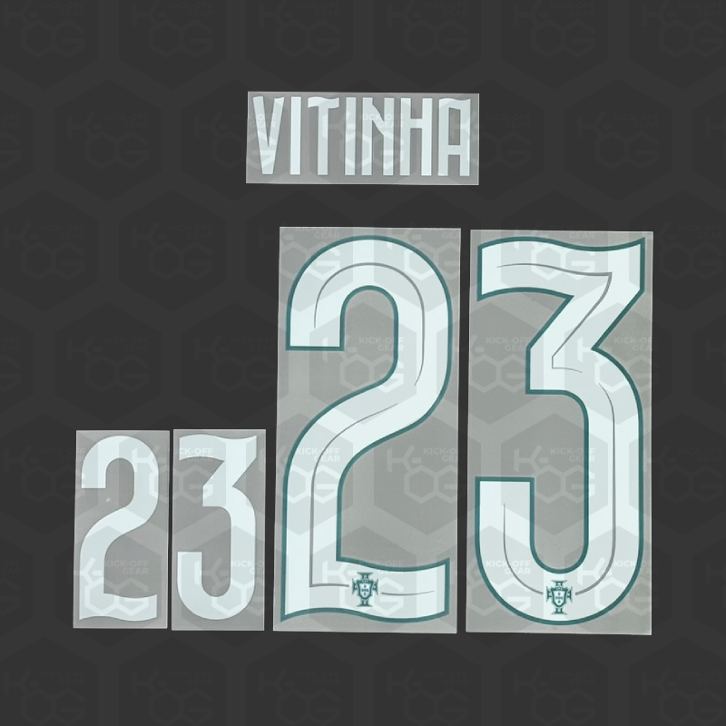 VITINHA 23 - Official Portugal 2026 Home Printing